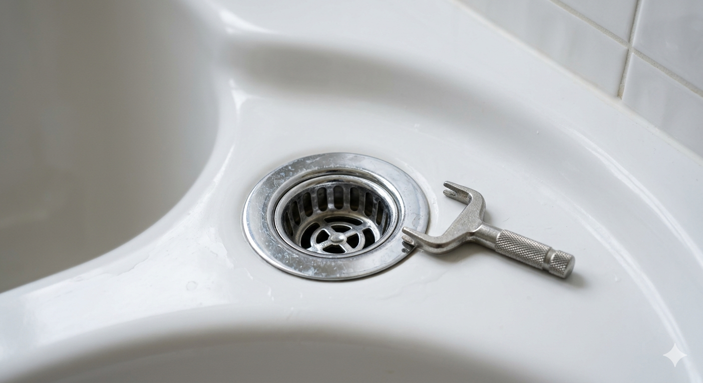 Bathtub Drain Removal