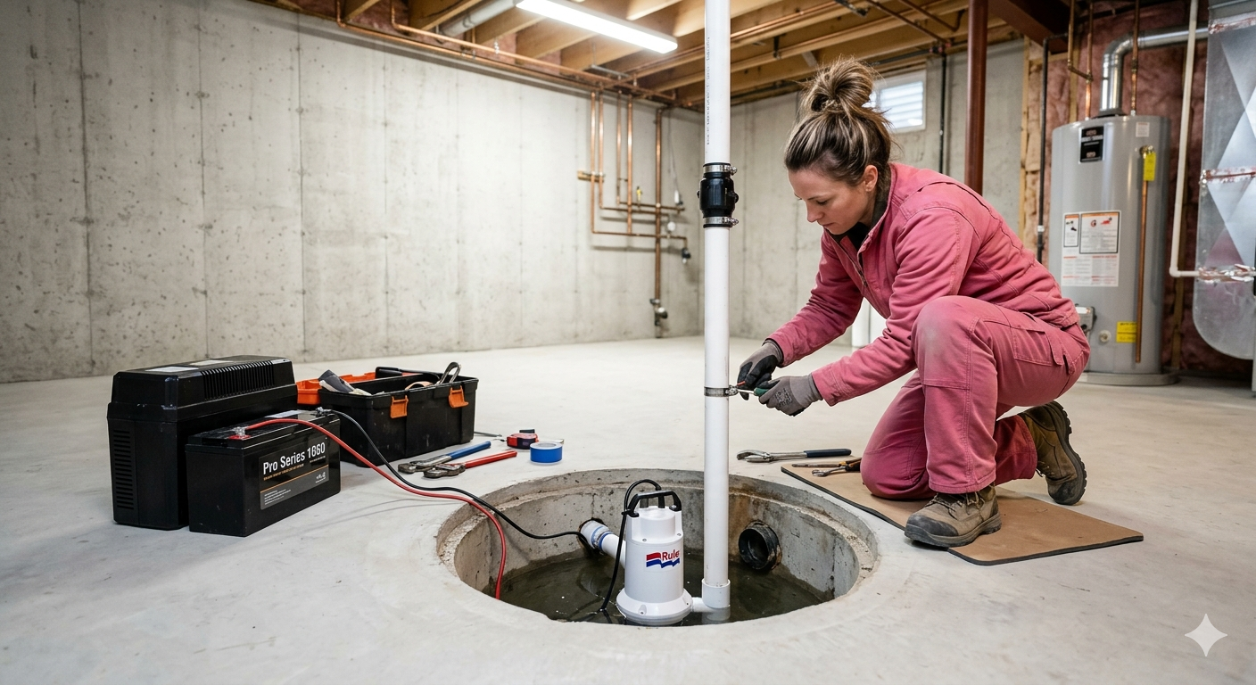 sump pump installation near me